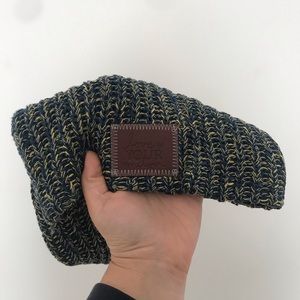 Love Your Melon Blue and Gold Beanie